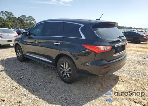 2013 Infiniti Jx35 z USA, uszkodzony, nr VIN 5N1AL0MM2DC333518